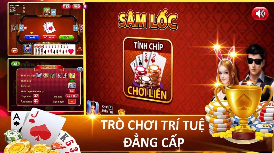 Sâm Lốc là game bài cần sử dụng trí tuệ để dành chiến thắng